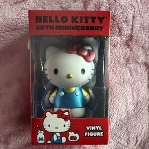 Hello Kitty 45th Anniversary Vinyl Figure - Red, Blue, White